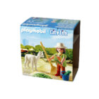 Playmobil 4944 Cuidadora con Alpaka ¡Pascua!