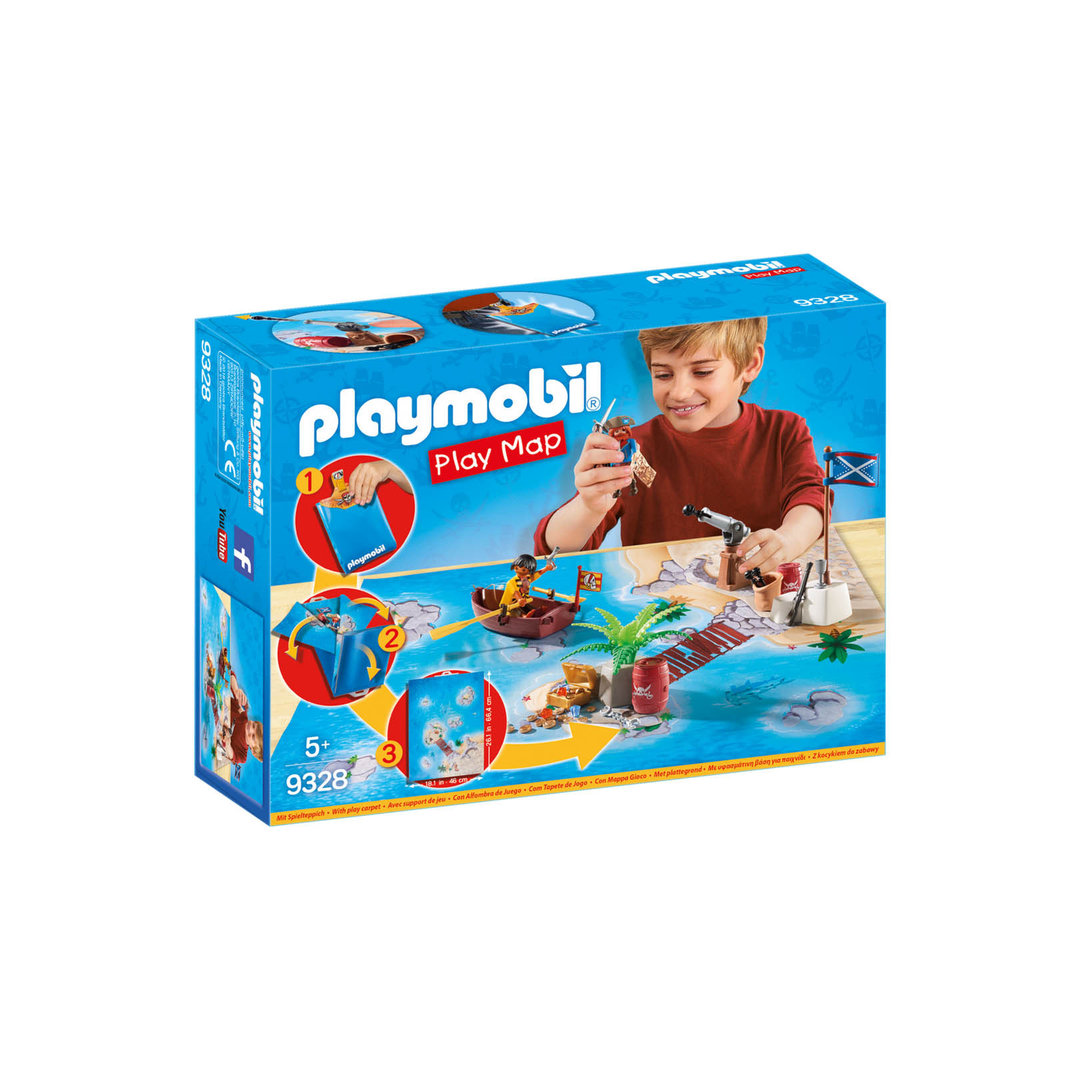 Playmobil 9328 Play Map de Piratas ¡Nuevo!