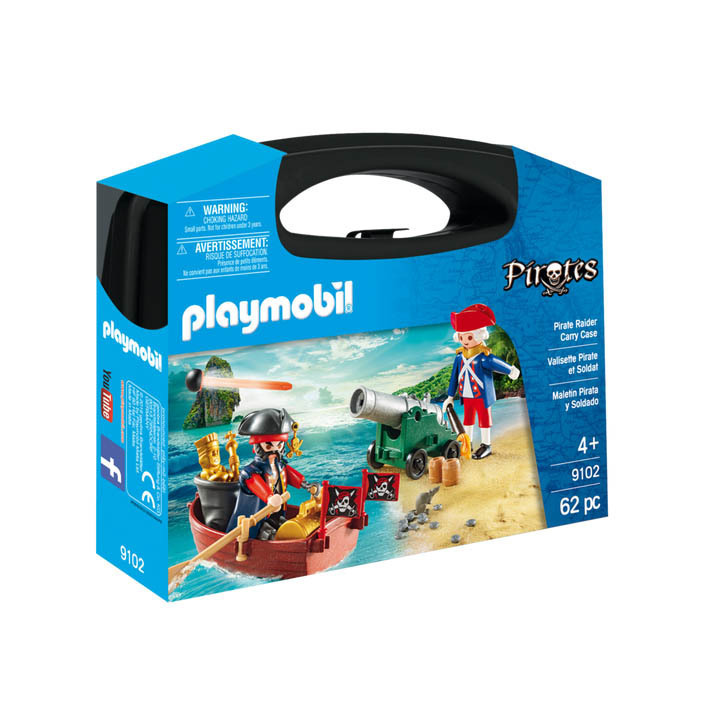 Playmobil 9102 Maletín grande Pirata y Soldado ¡Descatalogado!