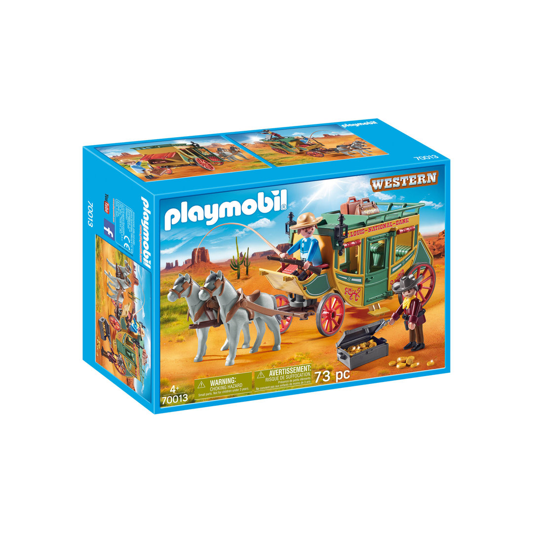 Playmobil 70013 Diligencia del Oeste ¡Western!