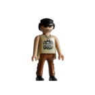 Playmobil Chico pantalón marrón y calavera ¡Mercadillo!