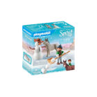 PLaymobil 70398 Muñeco de Nieve con Trasqui y Señor Zanahoria ¡Spirit!