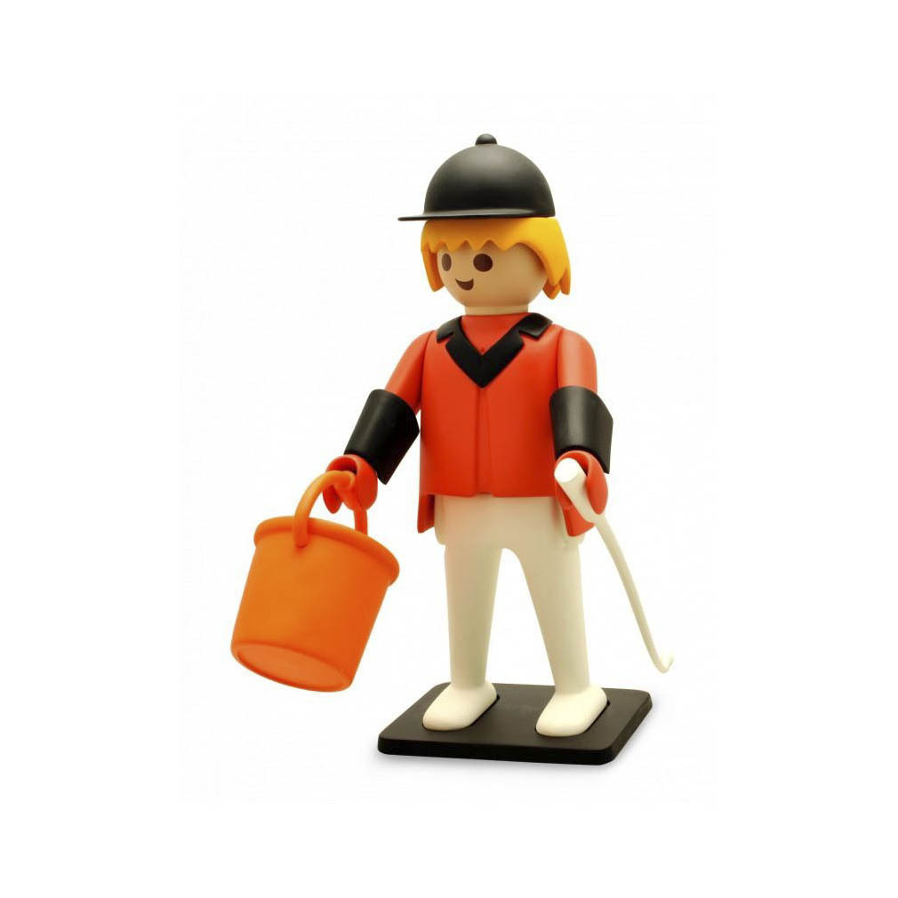 Plastoy Playmobil Jockey 25cm en resina ¡Coleccionistas!