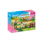 Playmobil 70608 Granjera con animales ¡Country!