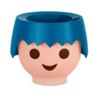 Lechuza OJO ocean blue ¡Maceta!