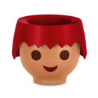 Lechuza OJO Fire red ¡Maceta!