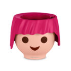 Lechuza OJO Ruby pink ¡Maceta!
