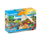 Playmobil 70743 Familia de excursión de acampada ¡Country!