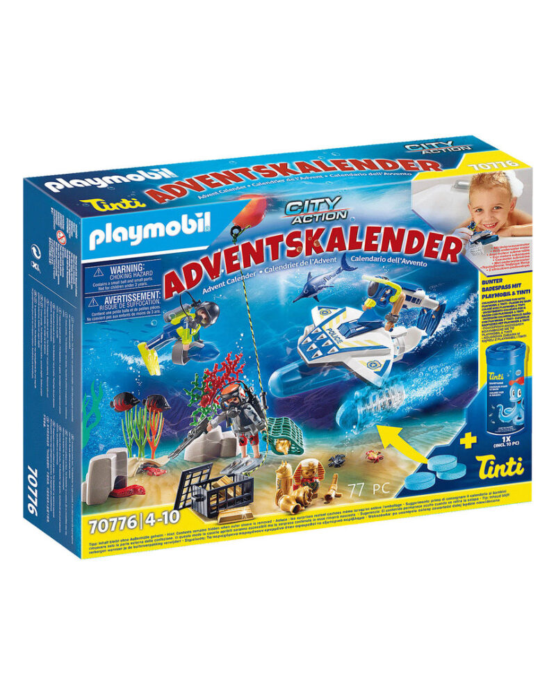 Playmobil 70776 Calendario de Adviento Misión policial de buceo ¡Novelmore! Playmobil 70776 Calendario de Adviento Misión policial de buceo ¡Novelmore!