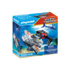 Playmobil 70145 Buzo con scooter subacuático ¡City Action!