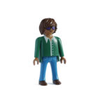 Playmobil Chico Pop de verde y azul ¡Mercadillo!