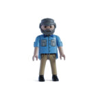 Playmobil Explorador de pelo gris ¡Mercadillo!