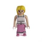 Playmobil Aldeana Gala de rosa ¡Mercadillo!