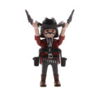 Playmobil Cowboy rojo negro dos pistolas ¡Mercadillo!