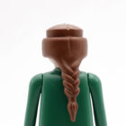 Playmobil Pelo castaño con trenza ¡Despiece!