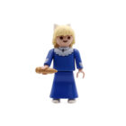 Playmobil Niña rubia de azul con lazo ¡Mercadillo!