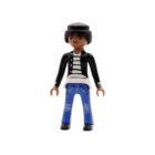 Playmobil Chica morena delgada con vaqueros ¡Mercadillo!