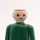 Playmobil Cabeza chico con barba y hendidura ¡Despiece!