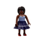 Playmobil Chica con falda azul ¡Mercadillo!