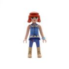 Playmobil Chica pelirroja vaquera con pecas ¡Mercadillo!