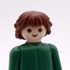 Playmobil Pelo castaño rojizo medio ¡Despiece!