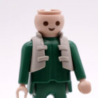 Playmobil Chaleco gris hueso corto ¡Despiece!