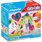 Playmobil 70595 Chica Fashion con Perro ¡City Life!