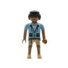 Playmobil Chico pantalón corto azul y marrón ¡Mercadillo!