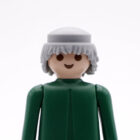 Playmobil Pelo gris corto despeinado ¡Despiece!