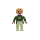 Playmobil Bebé de verde con corazón ¡Mercadillo!