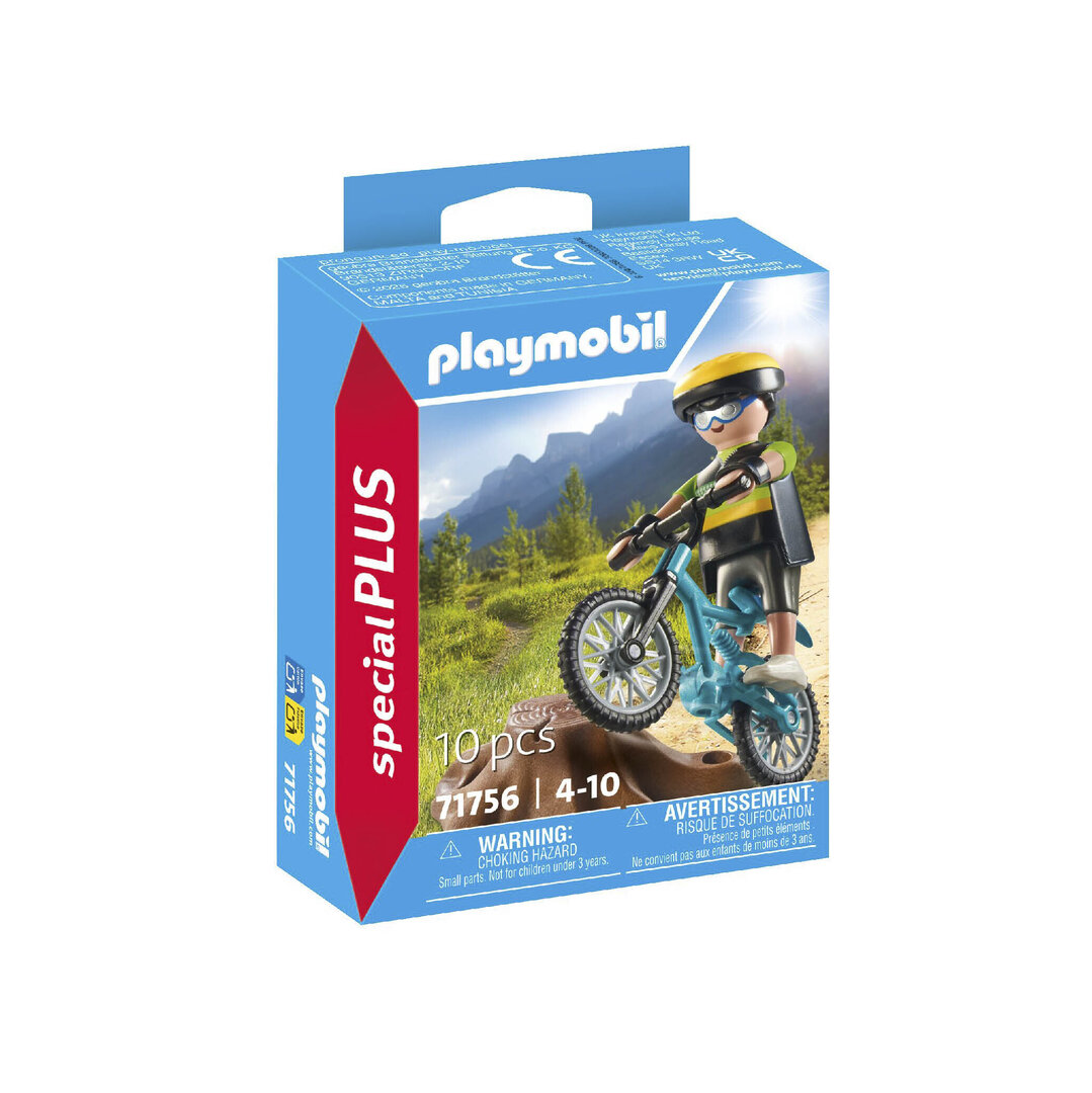 Playmobil 71756 Special Plus Ciclista de montaña ¡Nuevo!