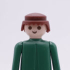 Playmobil Pelo castaño rojizo clásico ¡Despiece!