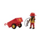 Playmobil niño bombero con carro y extintor ¡Mercadillo!