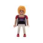 Playmobil Mujer embarazada blanco negro rojo ¡Mercadillo!