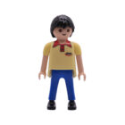 Playmobil Dependiente amarillo azul ¡Mercadillo!