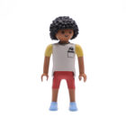 Playmobil Joven colorido con pelo afro ¡Mercadillo!