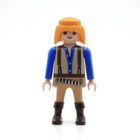 Playmobil Cowboy rubio azul ocre ¡Mercadillo!