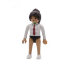 Playmobil Chica con corbata sin falda ¡Mercadillo!