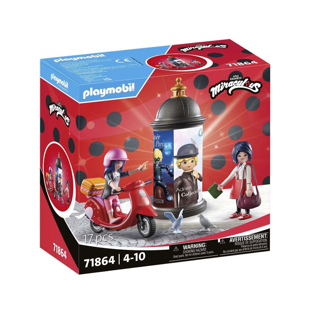 Playmobil 71864 Paseo en scooter por París ¡Miraculous!