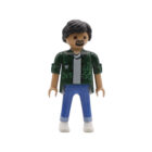 Playmobil Chico de verde y azul con barba ¡Mercadillo!