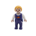 Playmobil Bebé de azul con pez ¡Mercadillo!
