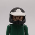 Playmobil Casco moto negro blanco ¡Despiece!